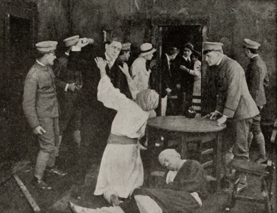 The Pool of Flame scene