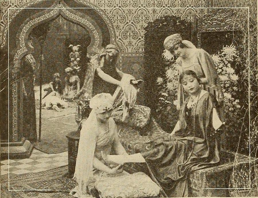 The Pool of Flame scene