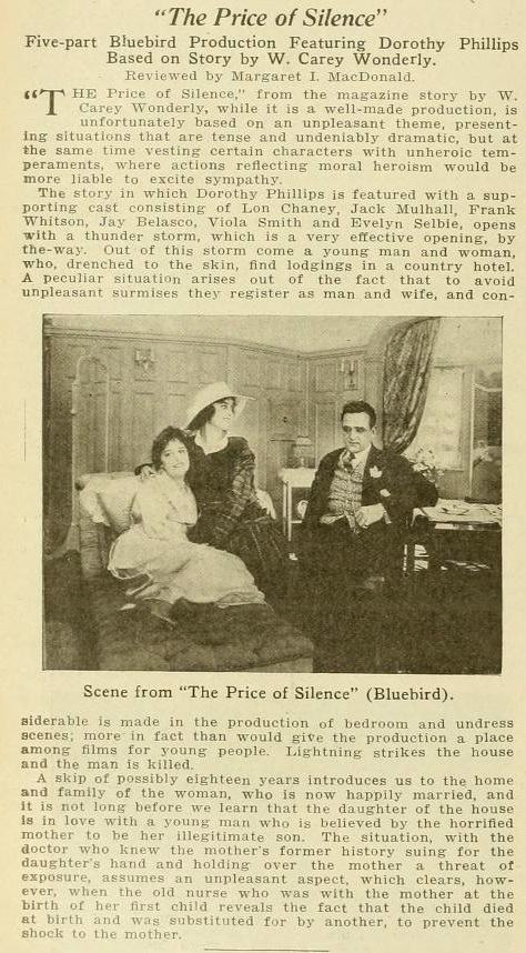 The Price of Silence scene