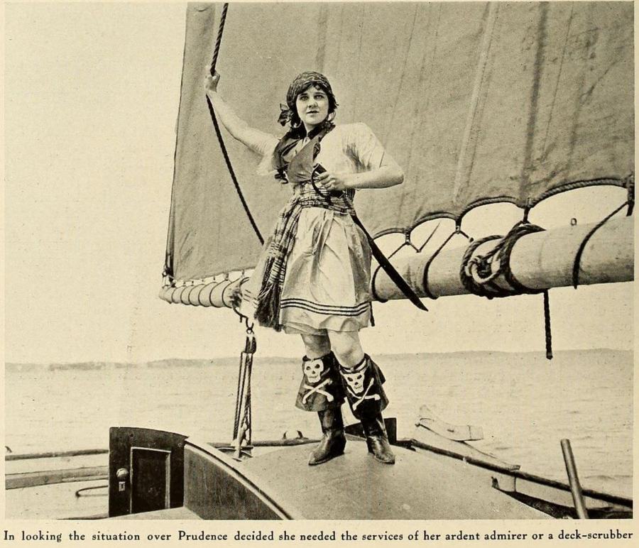 Prudence, the Pirate scene