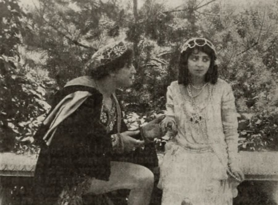 Romeo and Juliet scene