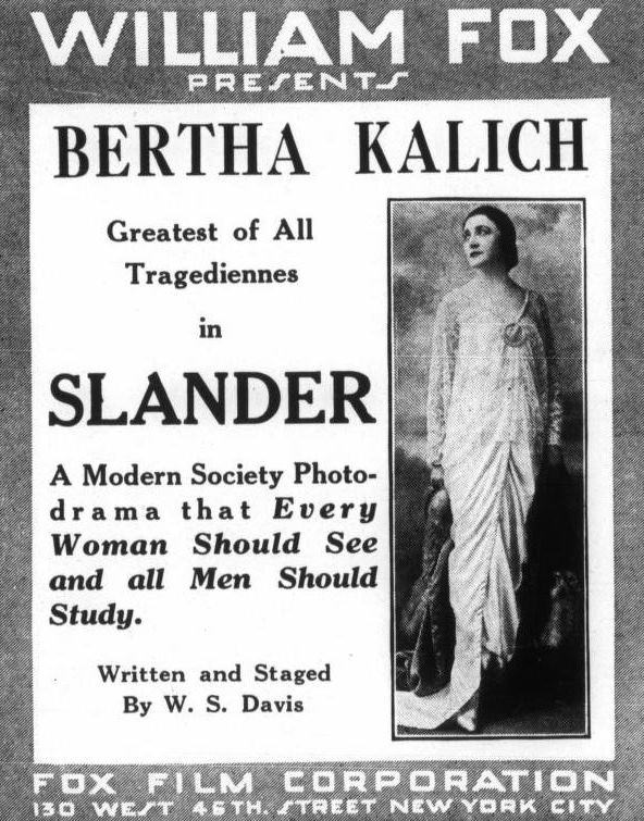 Slander scene