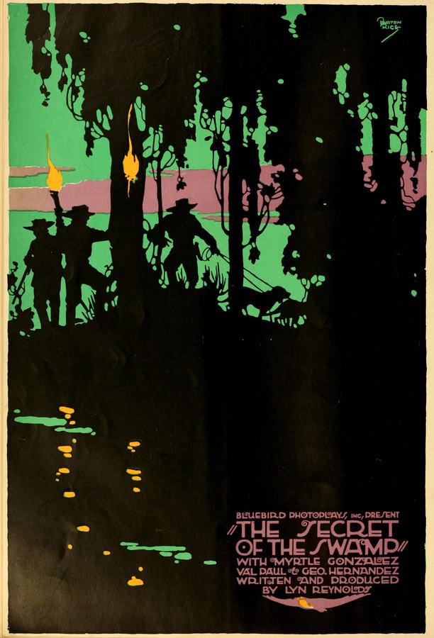 The Secret of the Swamp scene