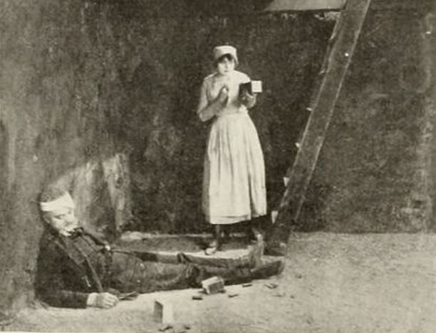 The Shielding Shadow scene