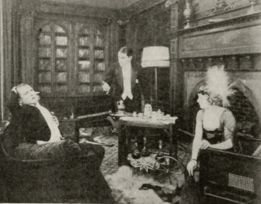 The Shielding Shadow scene