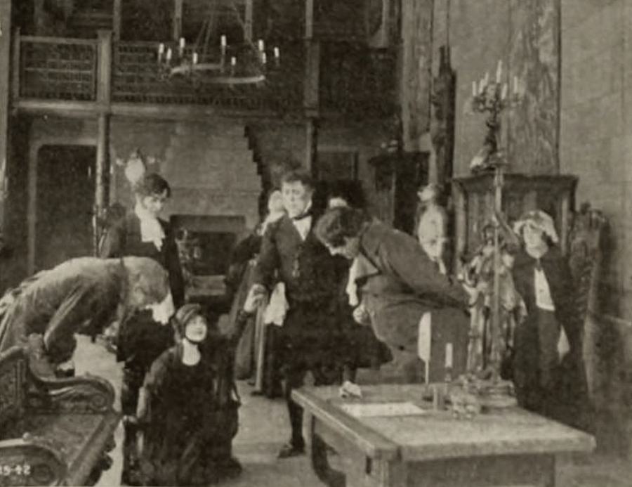 Silks and Satins scene