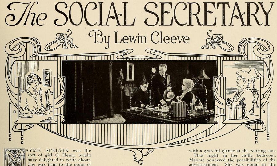 The Social Secretary scene