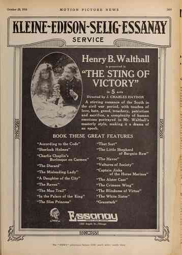 The Sting of Victory scene