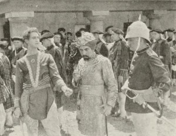 The Victoria Cross scene