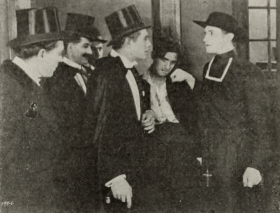 The Victory of Conscience scene