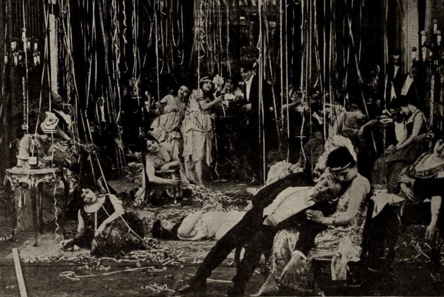 A Wall Street Tragedy scene