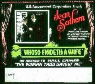 Whoso Findeth a Wife scene