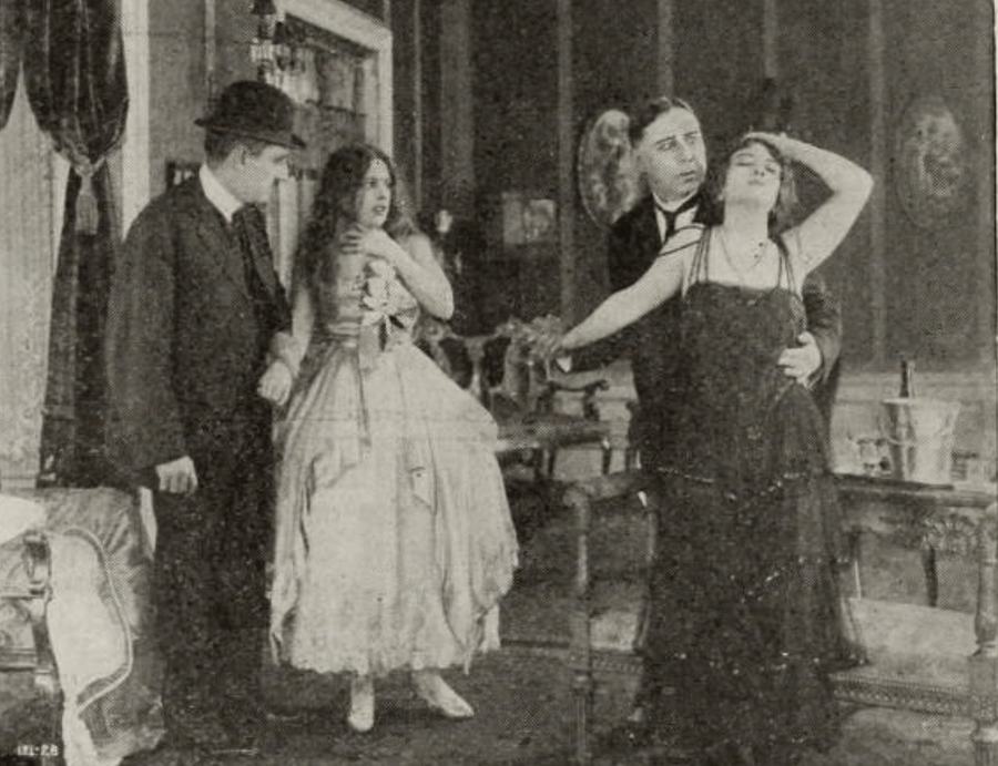 The Woman in the Case scene