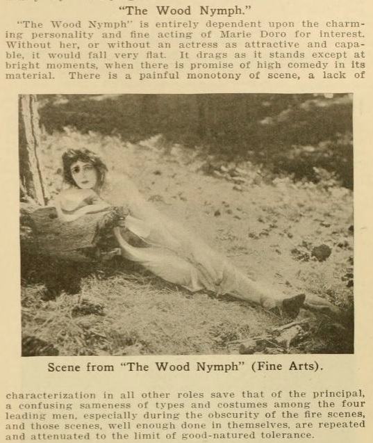 The Wood Nymph scene