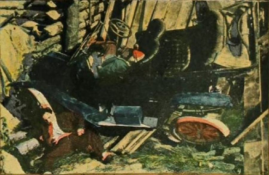 The Yellow Menace scene