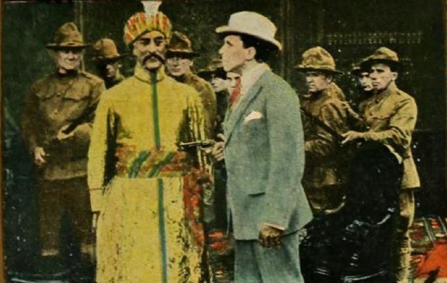 The Yellow Menace scene