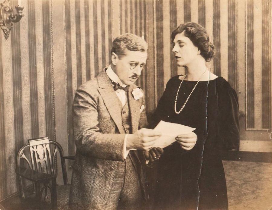 An American Widow scene