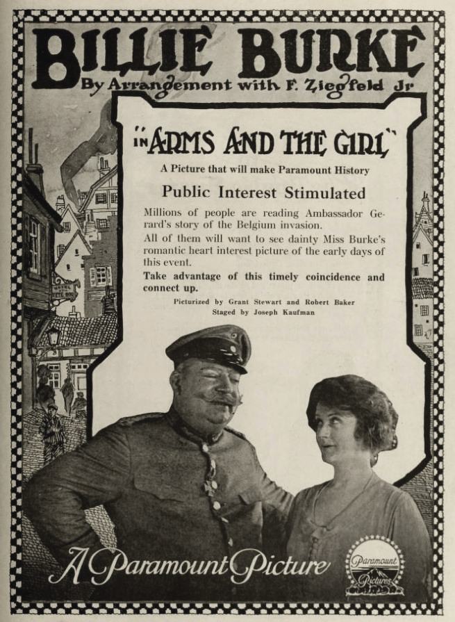 Arms and the Girl scene