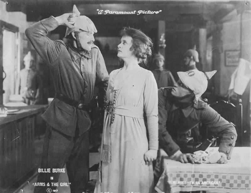 Arms and the Girl scene