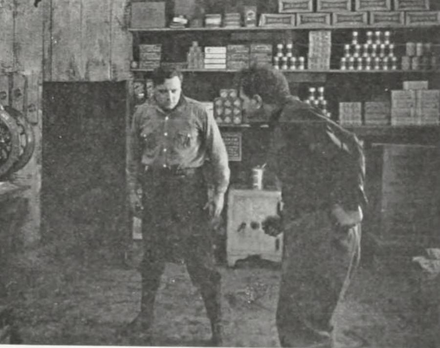 The Avenging Trail scene