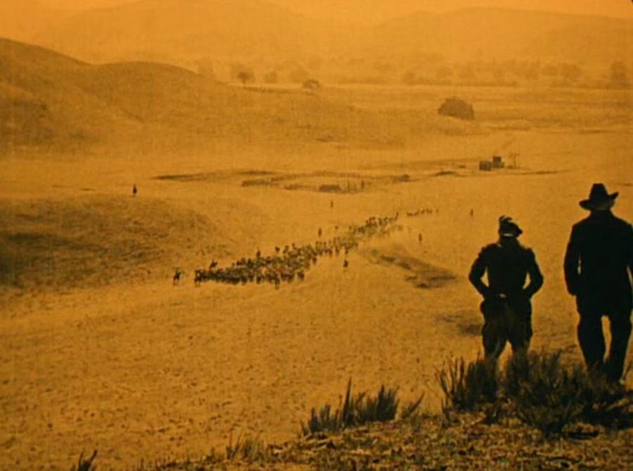 Bucking Broadway scene