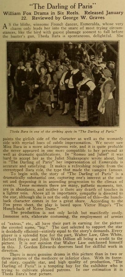 The Darling of Paris scene