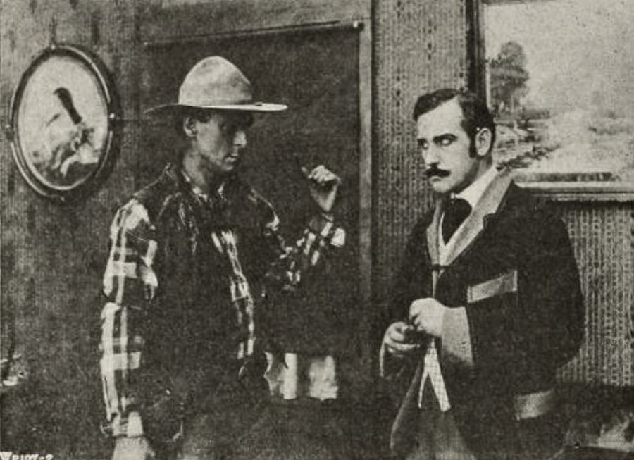 The Desert Man scene