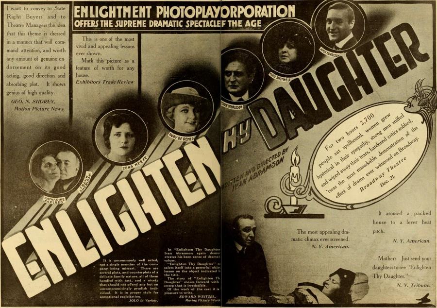 Enlighten Thy Daughter scene
