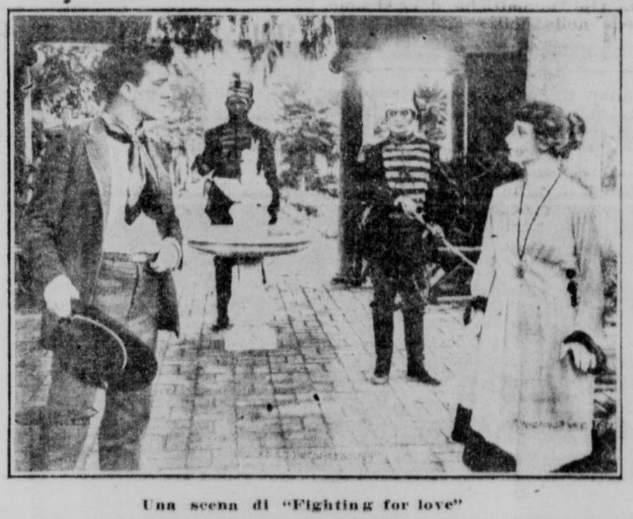Fighting for Love scene