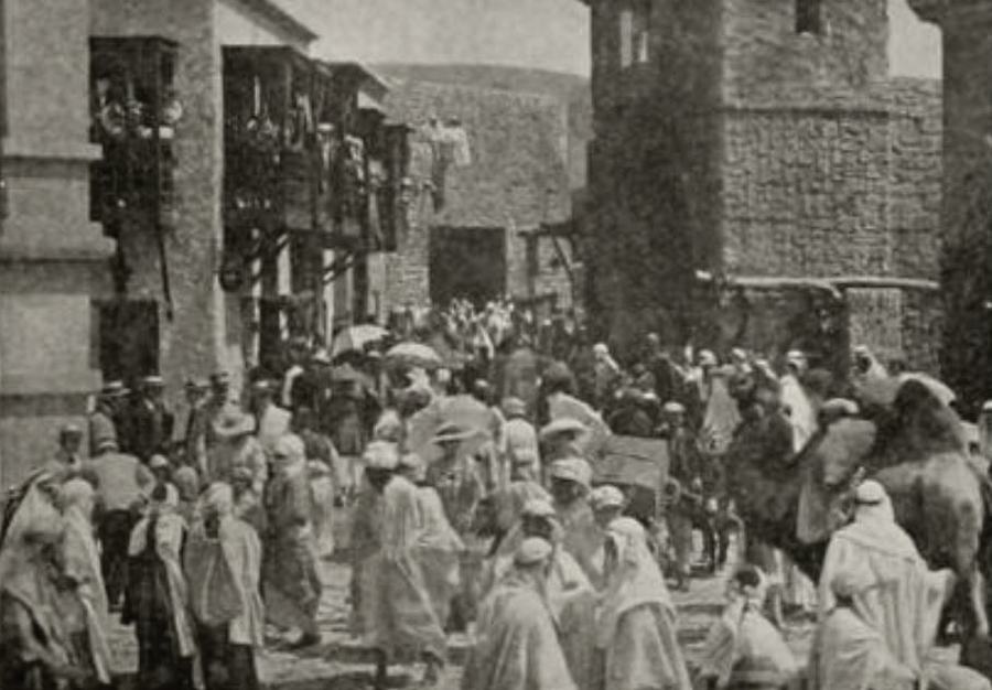 The Garden of Allah scene