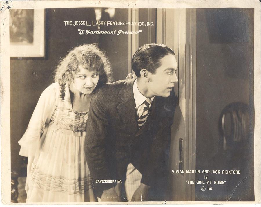 The Girl at Home scene
