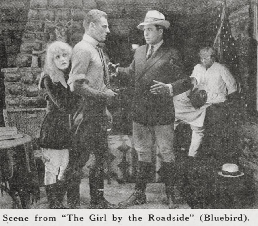 The Girl by the Roadside scene