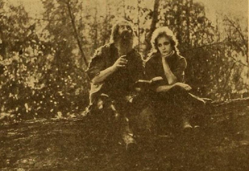 A Girl of the Timber Claims scene