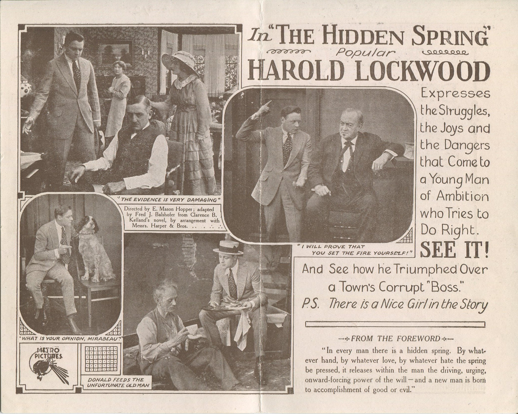 The Hidden Spring scene