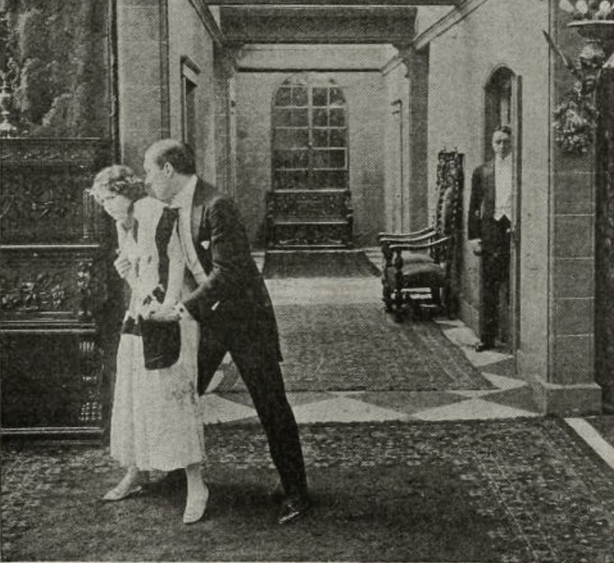 The Hunting of the Hawk scene