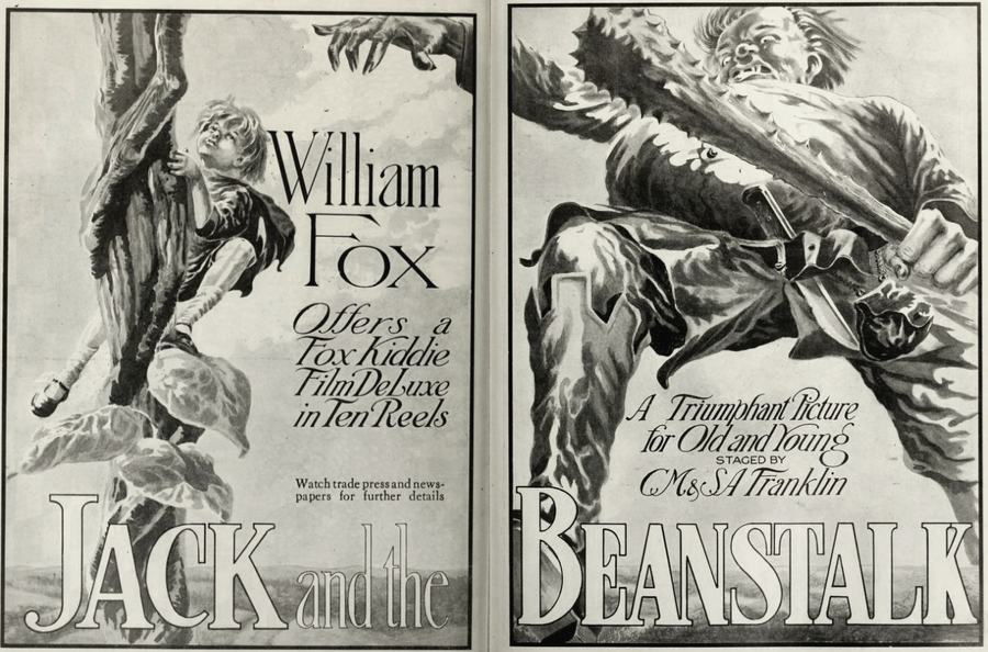 Jack and the Beanstalk scene