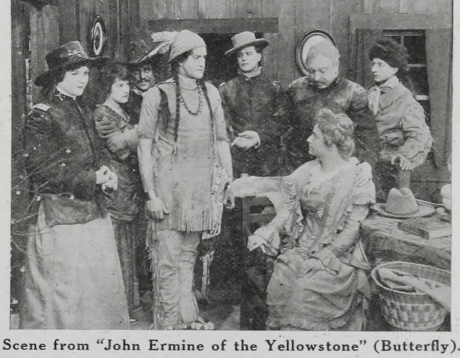 John Ermine of Yellowstone scene