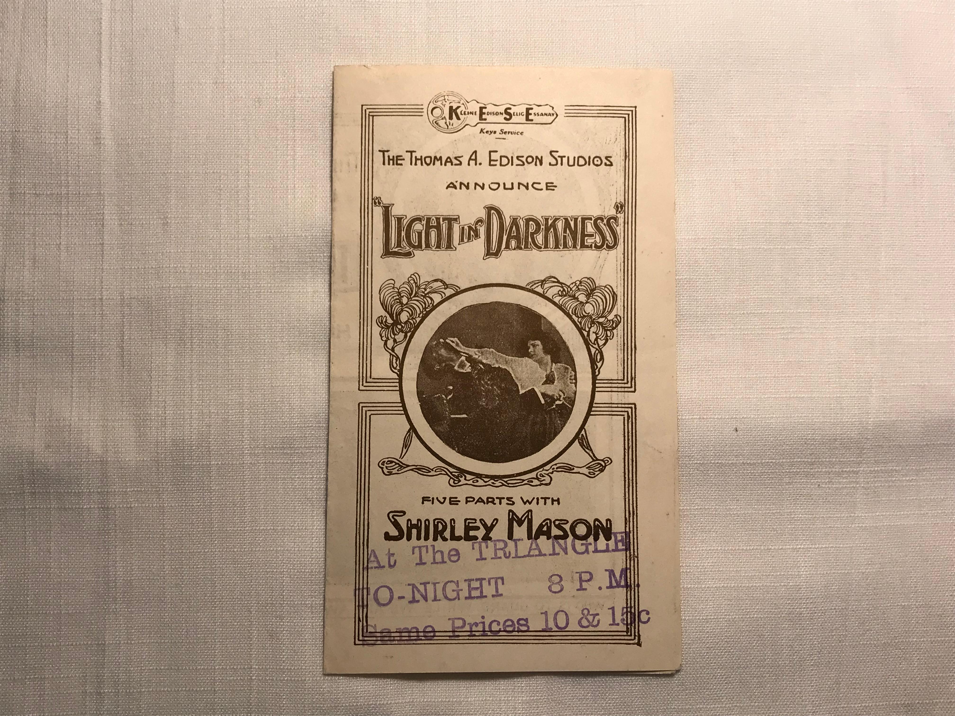 The Light in Darkness scene