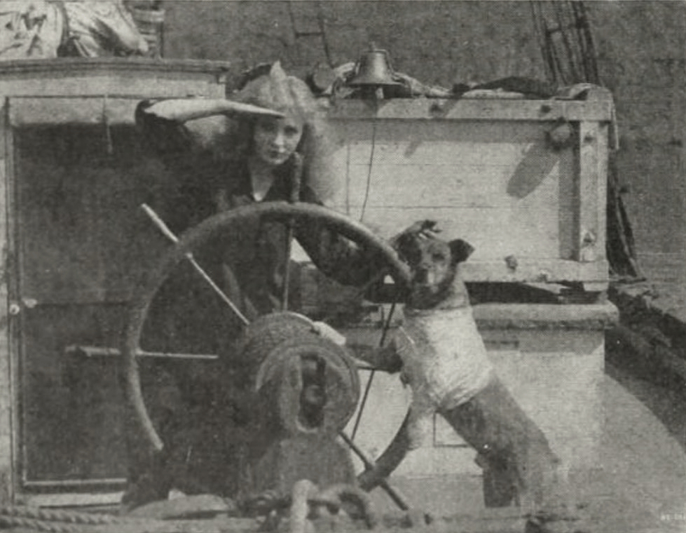 The Mate of the Sally Ann scene