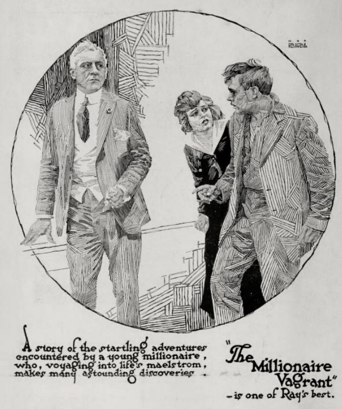 The Millionaire Vagrant scene