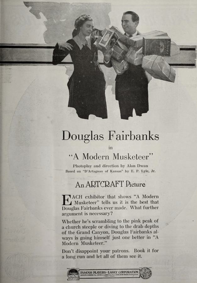 A Modern Musketeer scene
