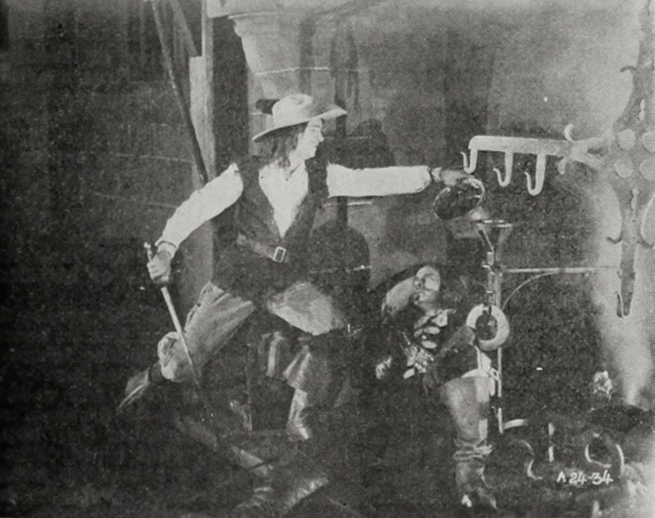 A Modern Musketeer scene