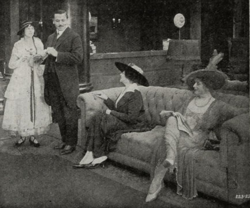 The Clever Mrs. Carfax scene