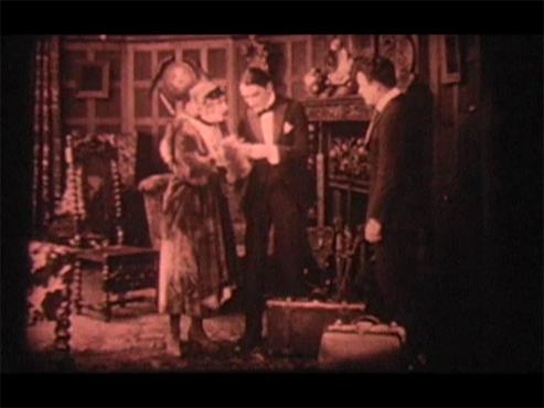 The Mystery of the Double Cross scene
