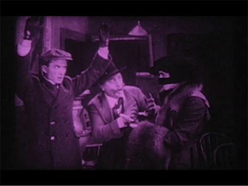 The Mystery of the Double Cross scene