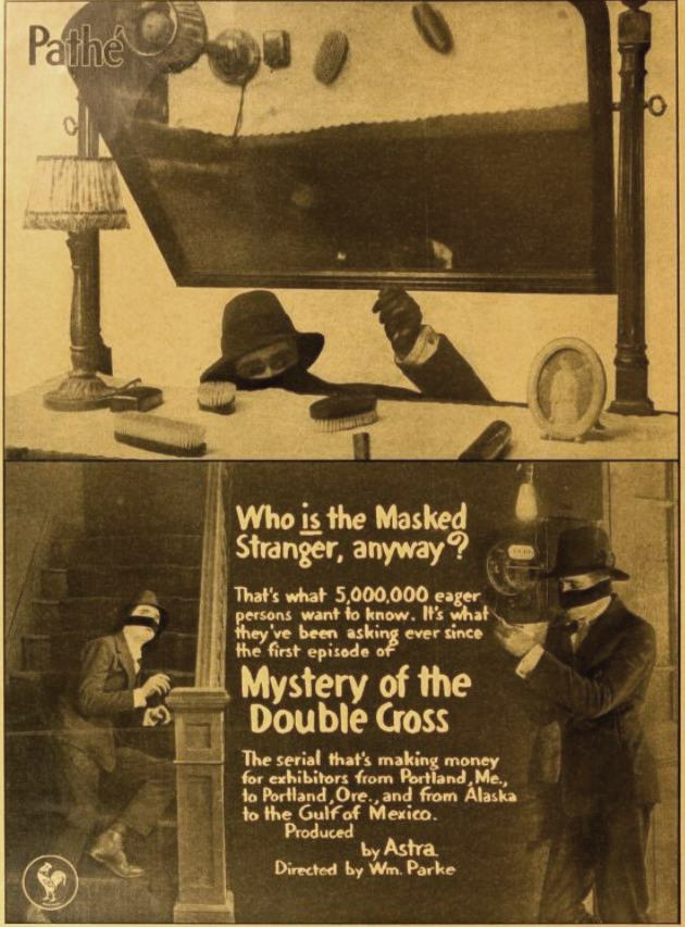 The Mystery of the Double Cross scene