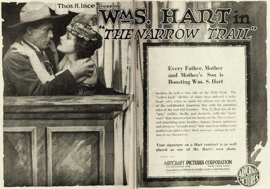 The Narrow Trail scene