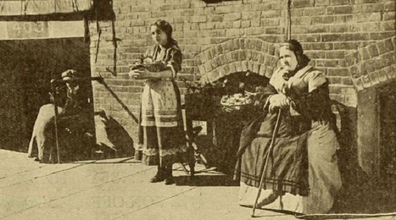 Nina, the Flower Girl scene