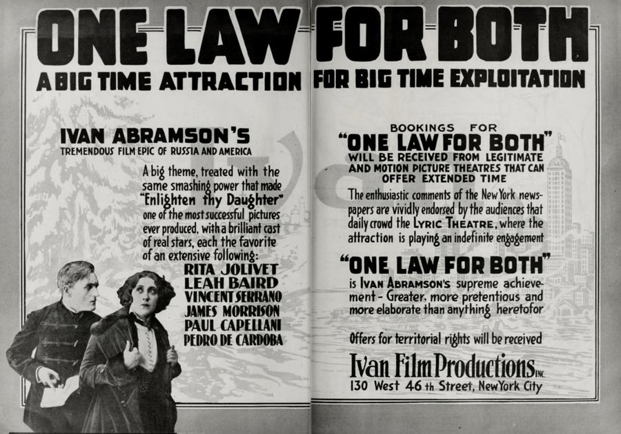 One Law for Both scene
