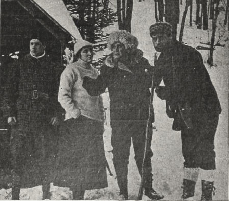 The Page Mystery scene